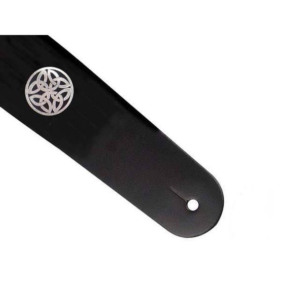 PLANET WAVES 25L-CELT Ремень для гитары кожаный с логотипом CELTIC KNOT, изображение 3