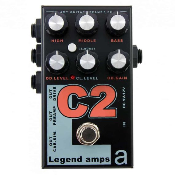 AMT C-2 Legend amps Guitar preamp (Cornford Emulates 2) Педаль гитарная