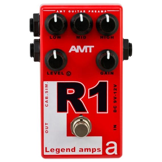 AMT Electronics R-1 Legend amps Guitar preamp (Rectifier Emulates)ГИТАРНЫЙ ПРЕДУСИЛИТЕЛЬ