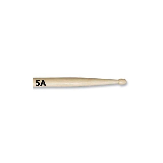 VIC FIRTH 5A барабанные палочки 5A с деревянным наконечником, материал - гикори, длина 16", диаметр 0,565", серия American Classic