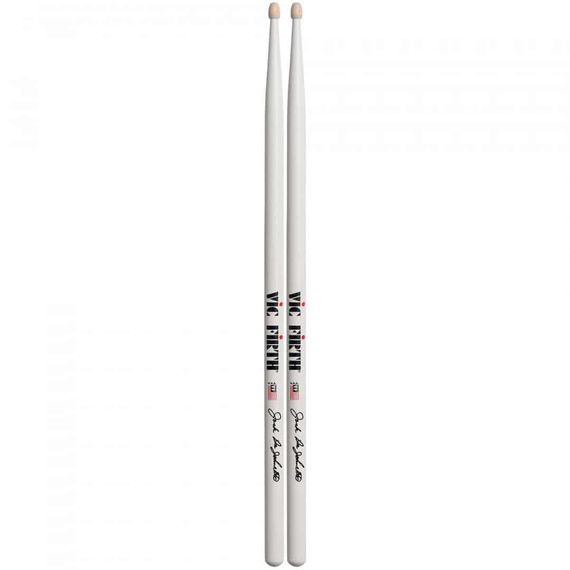 VIC FIRTH SJD барабаннные палочки Jack DeJohnette, деревянный наконечник 5A, удлиненные палки, матер
