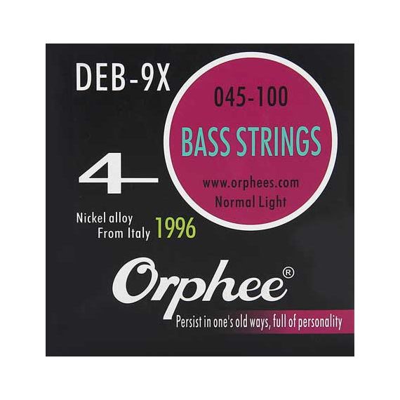 ORPHEE DEB-9X Струны для бас гитары 045-100