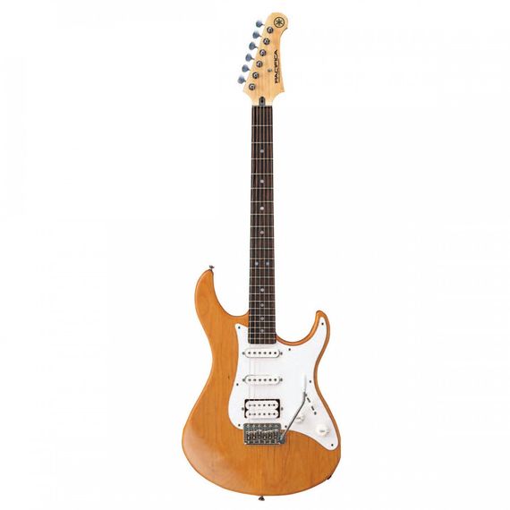 YAMAHA PACIFICA 112J YELLOW NATURAL SATIN Гитара электрическая, корпус ольха, гриф клен, накладка на