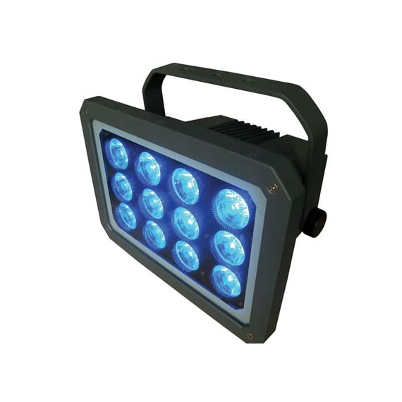 HIGHENDLED YHLL-003T1-3W-12 Светодиодный прибор уличный, 12x3Вт 3-в-1 светодиода, угол рассеивания: