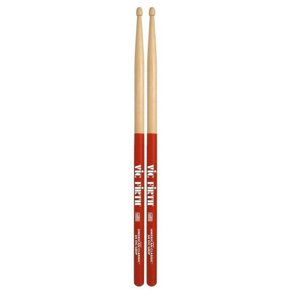 VIC FIRTH 5AVG Палочки барабанные, орех, American Classic, нескользящая рукоятка 5AVG