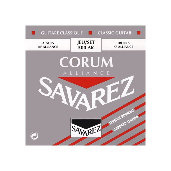 SAVAREZ 500 AR  ALLIANCE CORUM Струны д/классических гитар (24-27-33-27-34-43) нормального натяжения