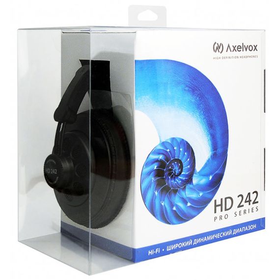 AXELVOX HD242 Наушники динамические полуоткрытого типа, Studio/Hi-Fi, драйвер 50 мм, 10-30000 Гц, 56, изображение 2
