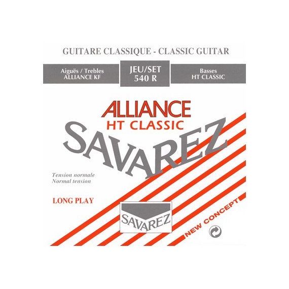 SAVAREZ 540 R ALLIANCE HT CLASSIC Струны д/классических гитар (24-27-33-29-34-43) нормального натяжения