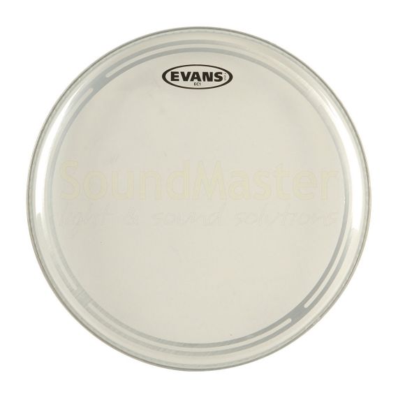 EVANS TT13EC1 Пластик барабанный прозрачный однослойный, контроль-кольцо 13"