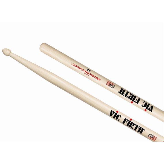 VIC FIRTH 2B Палочки барабанные 2B с деревянным наконечником,