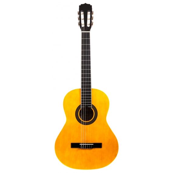 ARIA FIESTA FST-200-58 N W/B Гитара классическая, размер 3/4, верх: американская липа, нижняя дека и