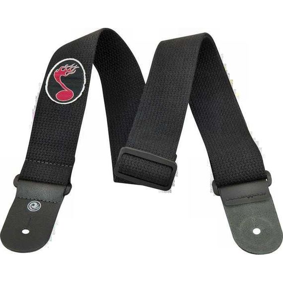 PLANET WAVES 50CTP01 Ремень для гитары FLAMING NOTE