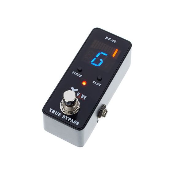 XVIVE PT-03 Тюнер хроматический для гитары и других инструментов, металлический корпус