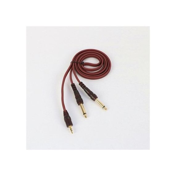 STOREMUSIC AP-2425/1,5 аудиокабель Mini Jack stereo - 2* 1/4 Jack mono 1.5 метра силикон