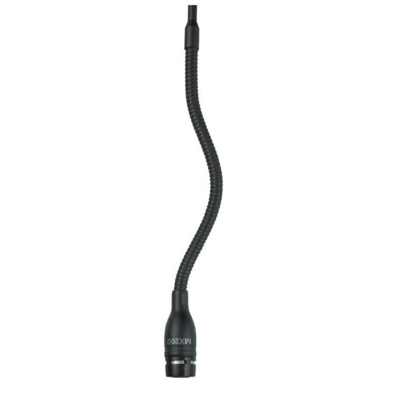 SHURE MX202B/C миниатюрный театрально-хоровой кардиоидный микрофон на гибком креплении (10см) c шнуром 9м.