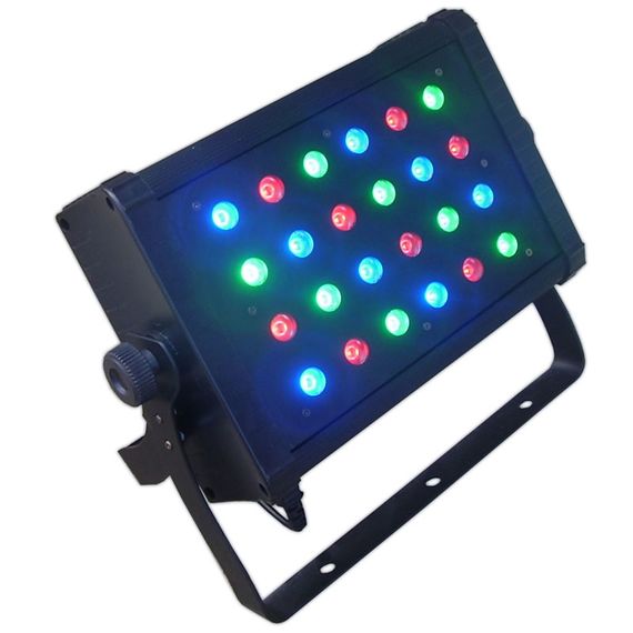 HIGHENDLED YHLL-008 LED FLOOD LIGHT Панель светодиодная, 24х1Вт LED (красный 8шт, зеленый 8шт, синий