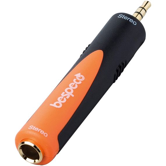 BESPECO SLAD140 Переходник 3.5mm stereo jack M / 6.3mm stereo jack F