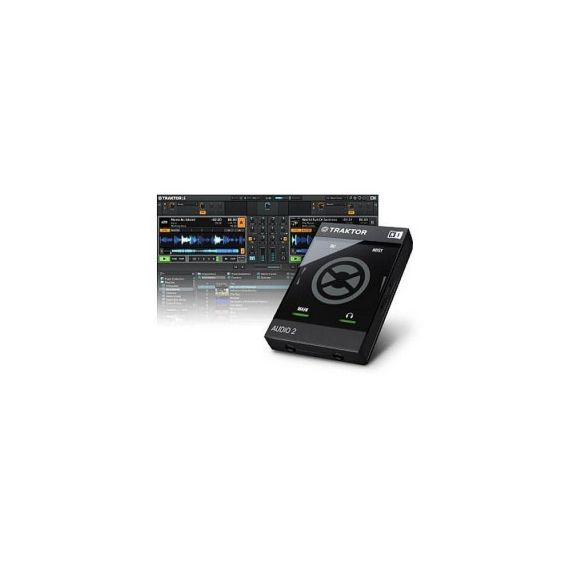 Native Instruments Traktor Audio 2  аудио интерфейс для DJ, 24 бит/96 кГц, 2 стерео 1/4` TRS Jack вы