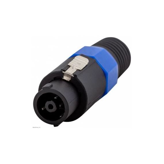 BESPECO SK102/4P Разъём спикон кабельный 4pin.Пластиковый корпус, защитная блокировка, резиновая нап, изображение 2