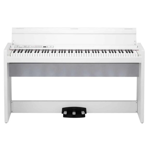KORG LP-380 WH цифровое пианино, цвет белый. 88 клавиш, RH3 (Real Weighted Hammer Action 3)