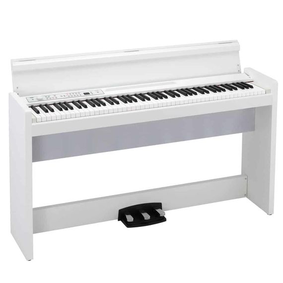 KORG LP-380 WH цифровое пианино, цвет белый. 88 клавиш, RH3 (Real Weighted Hammer Action 3)