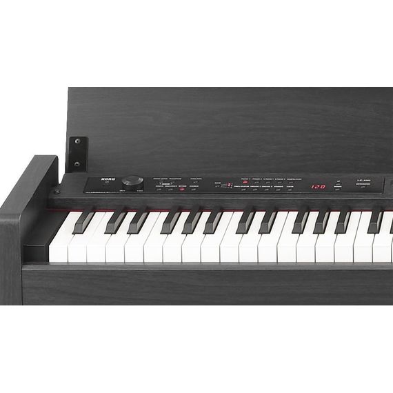 KORG LP-380 BK цифровое пианино, цвет чёрный. 88 клавиш, RH3 (Real Weighted Hammer Action 3)
