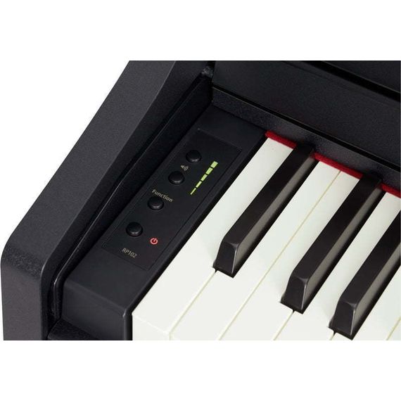 ROLAND RP102-BK цифровое фортепиано с молоточковым механизмом. Полифония - 128 голосов.