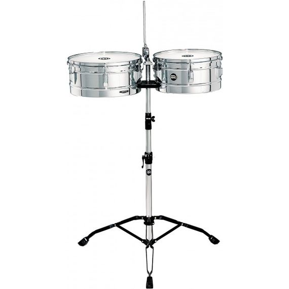 MEINL HT1314CH Тимбалы набор 13"+14"+ стойка, хромированная сталь