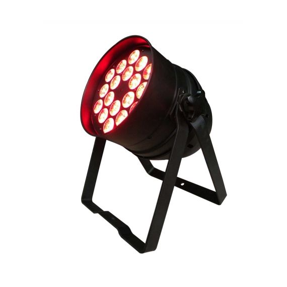 HIGHENDLED YHLL-088 Световой прибор светодиодный, 18 х 10 Вт RGBWA+UV (6 в 1) диодов, угол раскрытия луча 40°, LED дисплей, потребляемая мощность: 165 Вт, габариты(см): 34х27х22, вес: 5.37кг