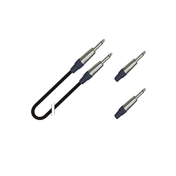 TRUE MAGIC TLC118S 2,5M/BK Кабель инструментальный 1/4 Jack-1/4Jack, стерео 2.5м, черный