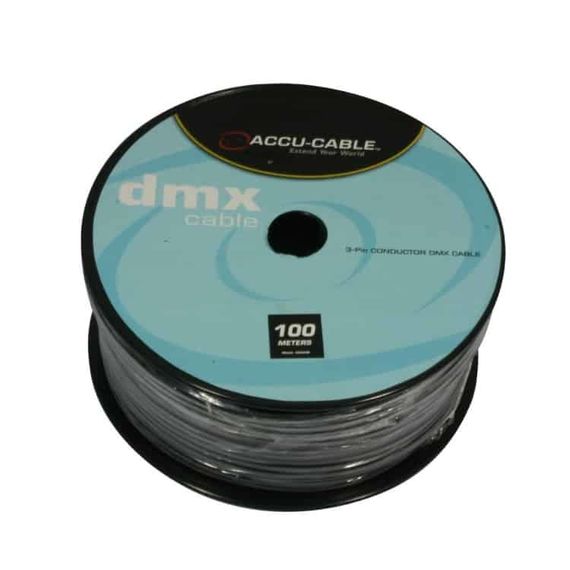 AMERICAN DJ AC-DMXD3/100R Кабель 2 *0,25 мм жилы черный