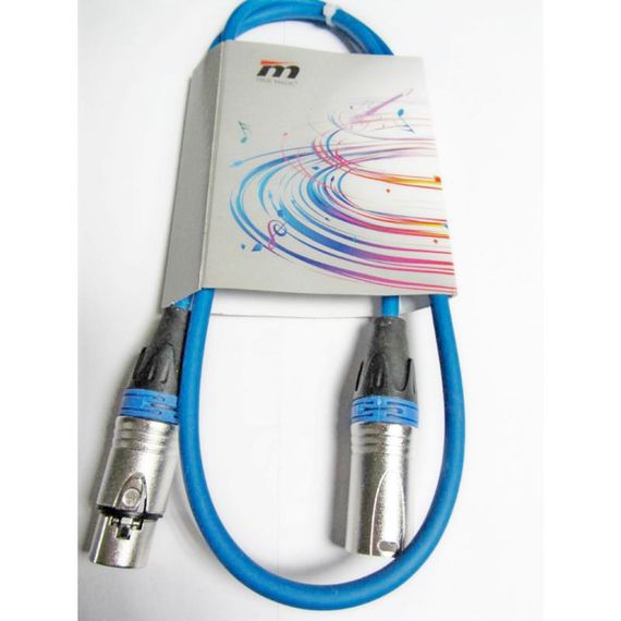 TRUE MAGIC TLC 1.5M/BL Кабель микрофонный XLR - XLR, 1.5м, синий