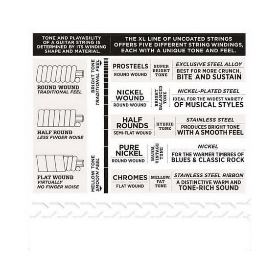EJ21 XL NICKEL WOUND Струны для электро-гитары Jazz Light 12-52 D`Addario