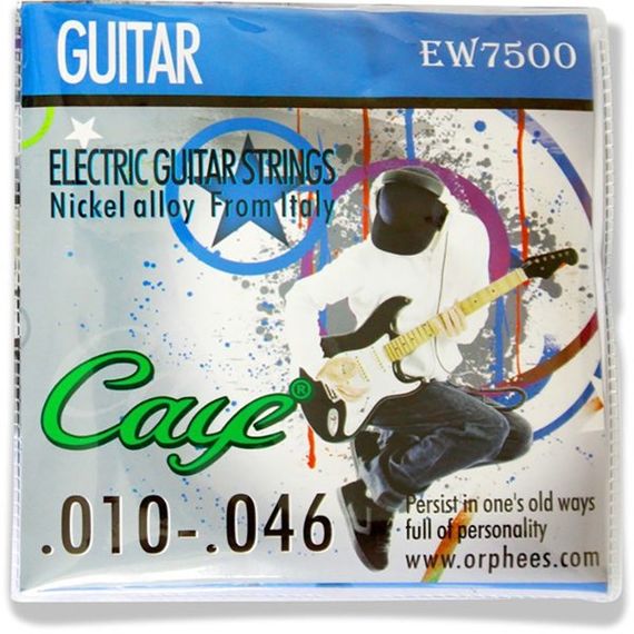 ORPHEE EW7500 Струны для электрогитары,  сталь, обмотка из сплава никеля, 10-46