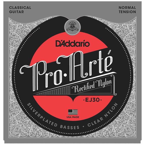 EJ30 CLASSIC Струны для классической гитары нейлоновые Normal D`Addario