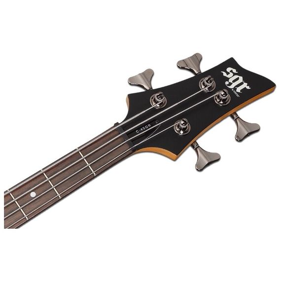 SCHECTER SGR C-4 BASS BLK Гитара бас, 4 струны, корпус липа, гриф клен, лады 24 Medium, мензура 34", изображение 3