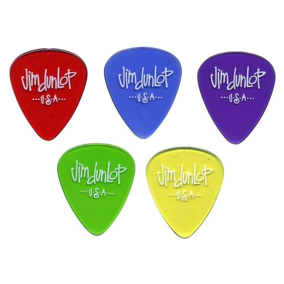 DUNLOP 4860-M Gels Standard 1шт. медиатор средней жёсткости