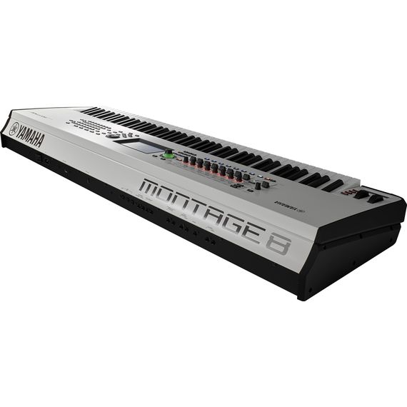 YAMAHA MONTAGE8 WH cинтезатор/рабочая станция, 88 клавиш, цвет белый
