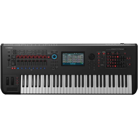 YAMAHA MONTAGE6 cинтезатор/рабочая станция, 61 клавиша.