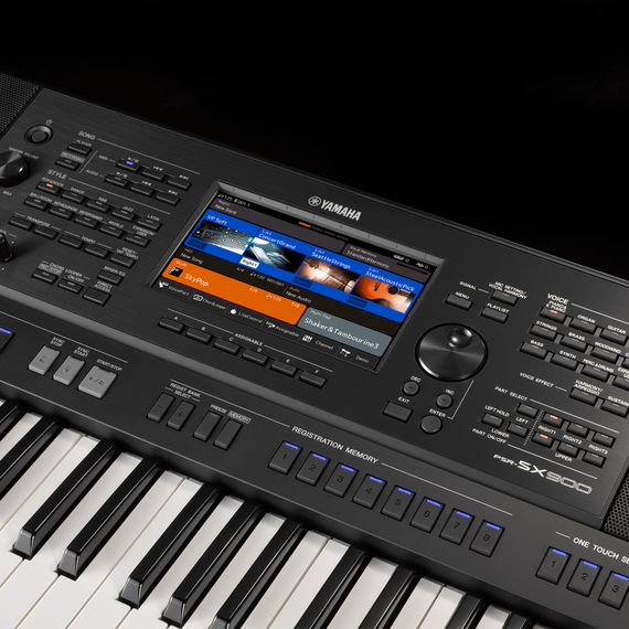 YAMAHA PSR-SX900 Синтезатор, Премиальная цифровая рабочая станция задает новые стандарты качества звука