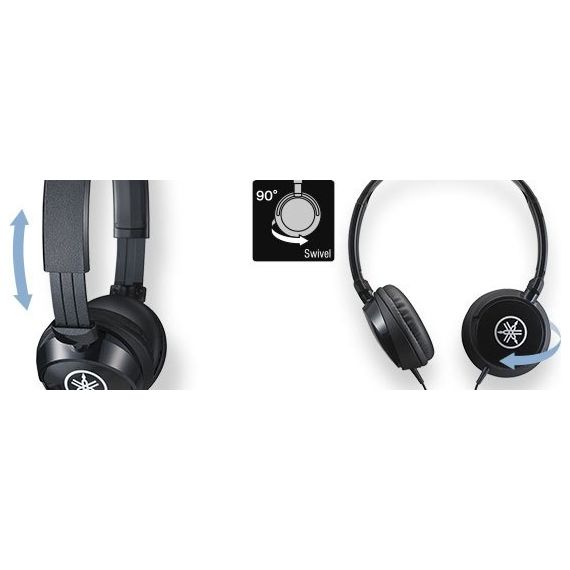 YAMAHA HEADPHONES HPH-50B Y мониторные наушники закрытого типа с драйвером 38 мм