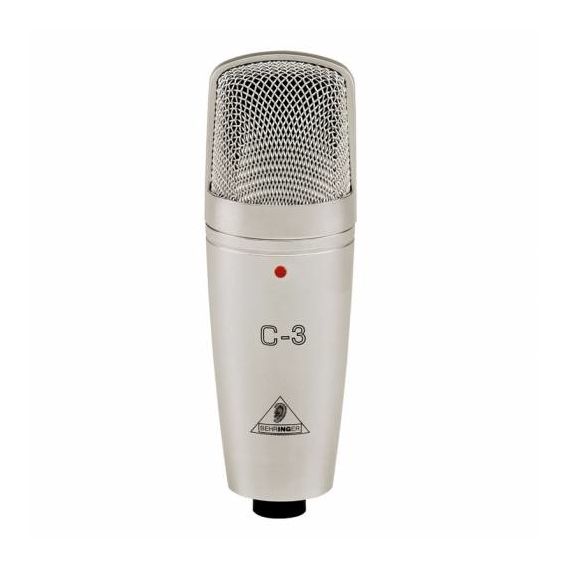 BEHRINGER C-3 студийный конденсаторный микрофон (направленность - кардиоида/ круг/ восьмерка)