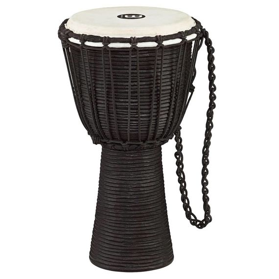 MEINL HDJ3-S Джембе деревянный серии Bk River, диам 8", высота 15 3/4", материал: махоган, цвет черный