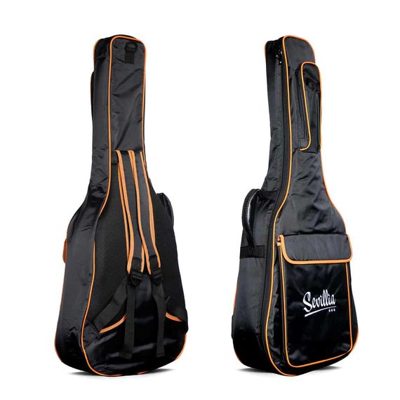 SEVILLIA GB-UD41-R Чехол для акустической гитары 41", логотип вышивка