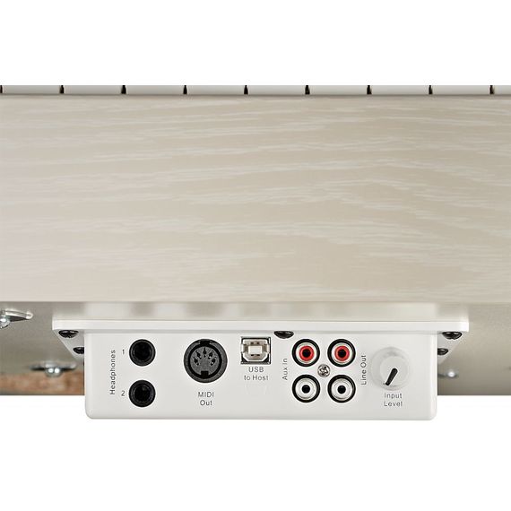 BECKER BDP-82W цифровое пианино, цвет белый, клавиатура 88 клавиш с молоточками, банкетка+наушники в комплекте