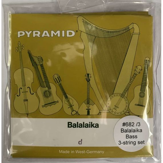 PYRAMID 682/3 Струны для балалайки бас (3 струны) 682/3