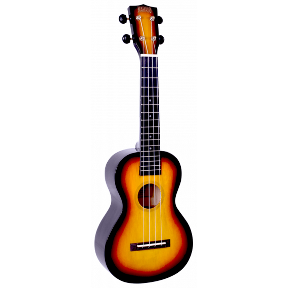 MAHALO MH23TS Укулеле концертная с чехлом, струны Aquila, цвет 3 Tone Sunburst
