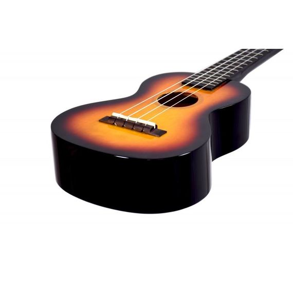 MAHALO MH23TS Укулеле концертная с чехлом, струны Aquila, цвет 3 Tone Sunburst, изображение 3
