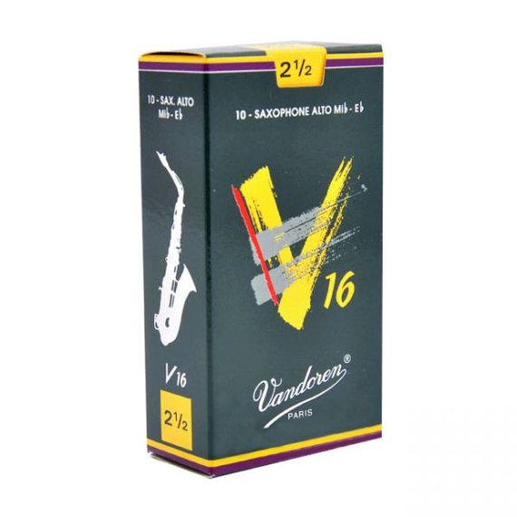 VANDOREN SR-7025 V16 Трости для саксофона Альт №2,5, серия V16, в упаковке10 штук