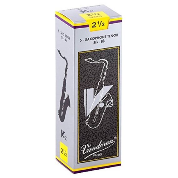 VANDOREN SR-6225 Трости для саксофона Тенор №2,5, серия V12, упаковка 5 штук